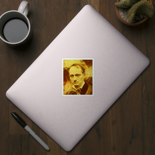 Charles Baudelaire Portrait | Charles Baudelaire Artwork 9 by JustLit